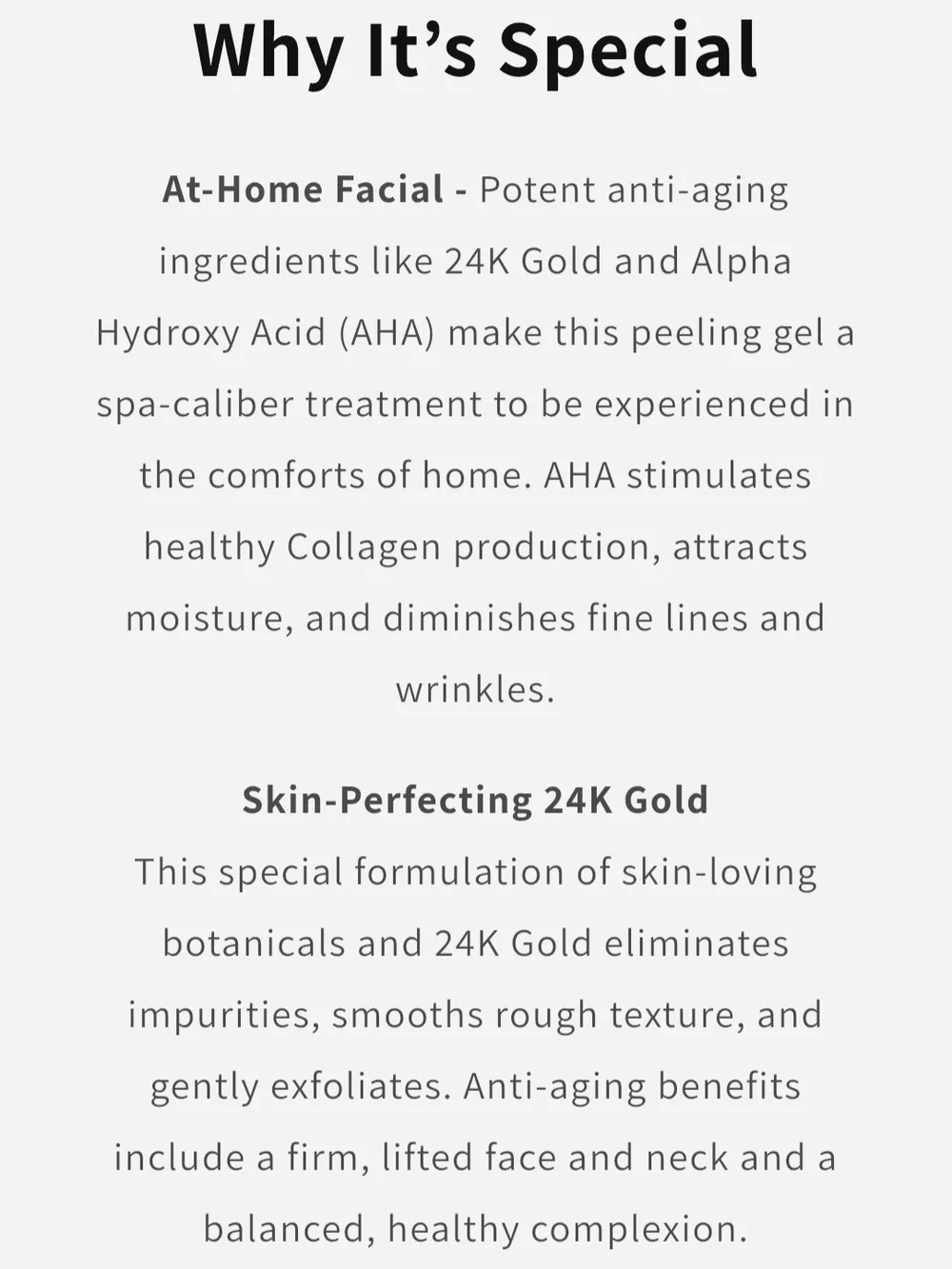Crystal Collection Microdermabrasion Peel - White & Gold